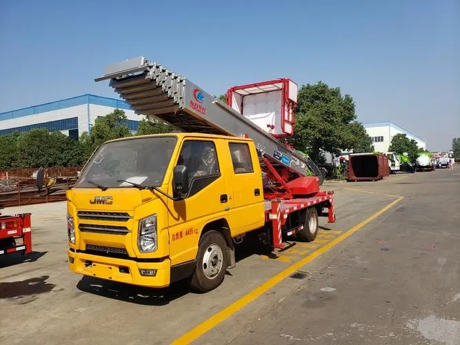 温州龙湾附近云梯车出租 砂石搬运