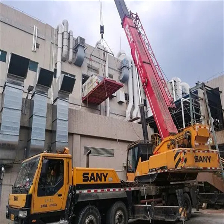 温州龙湾吊车如何吊彩钢瓦